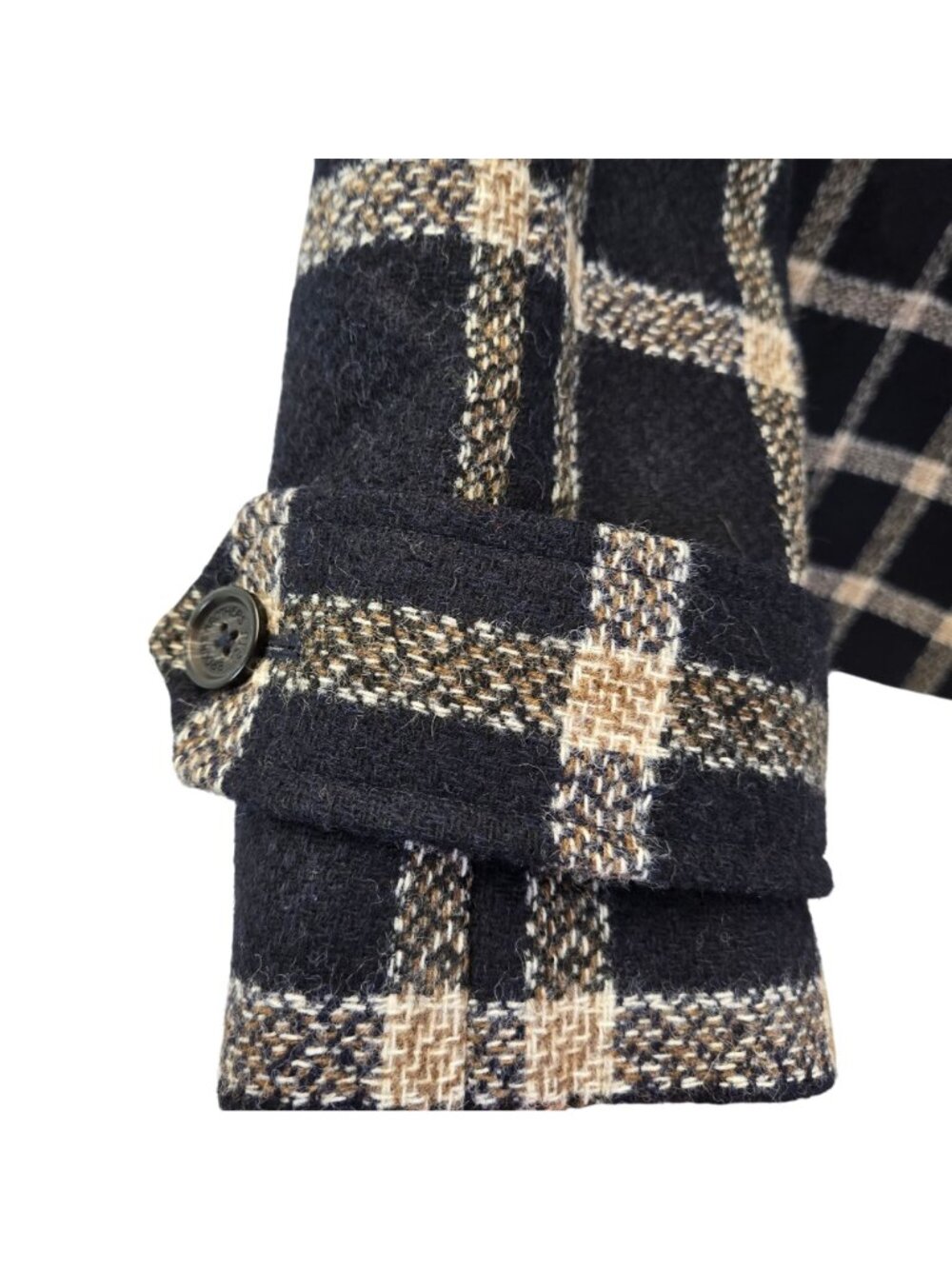 Brooks Brothers Red Fleece 100% Wool Plaid Blazer Jacket Size 8 - Picture 7 of 8